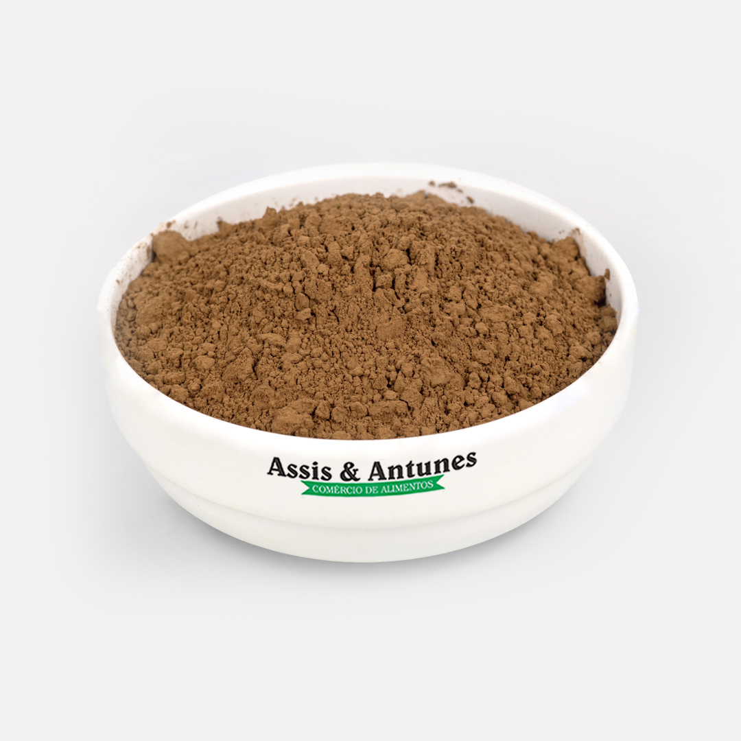 Alfarroba em pó