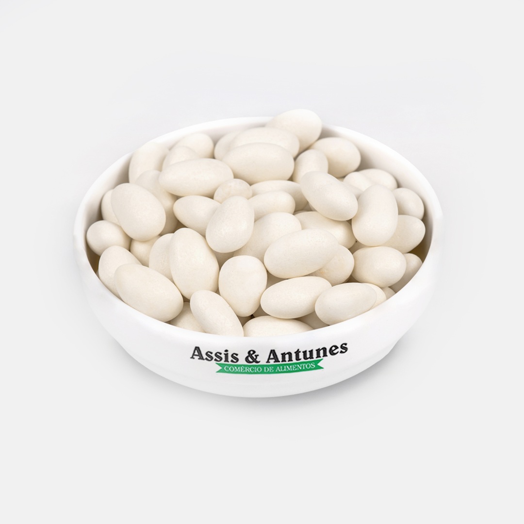 Amendoa Confeitada Branca 