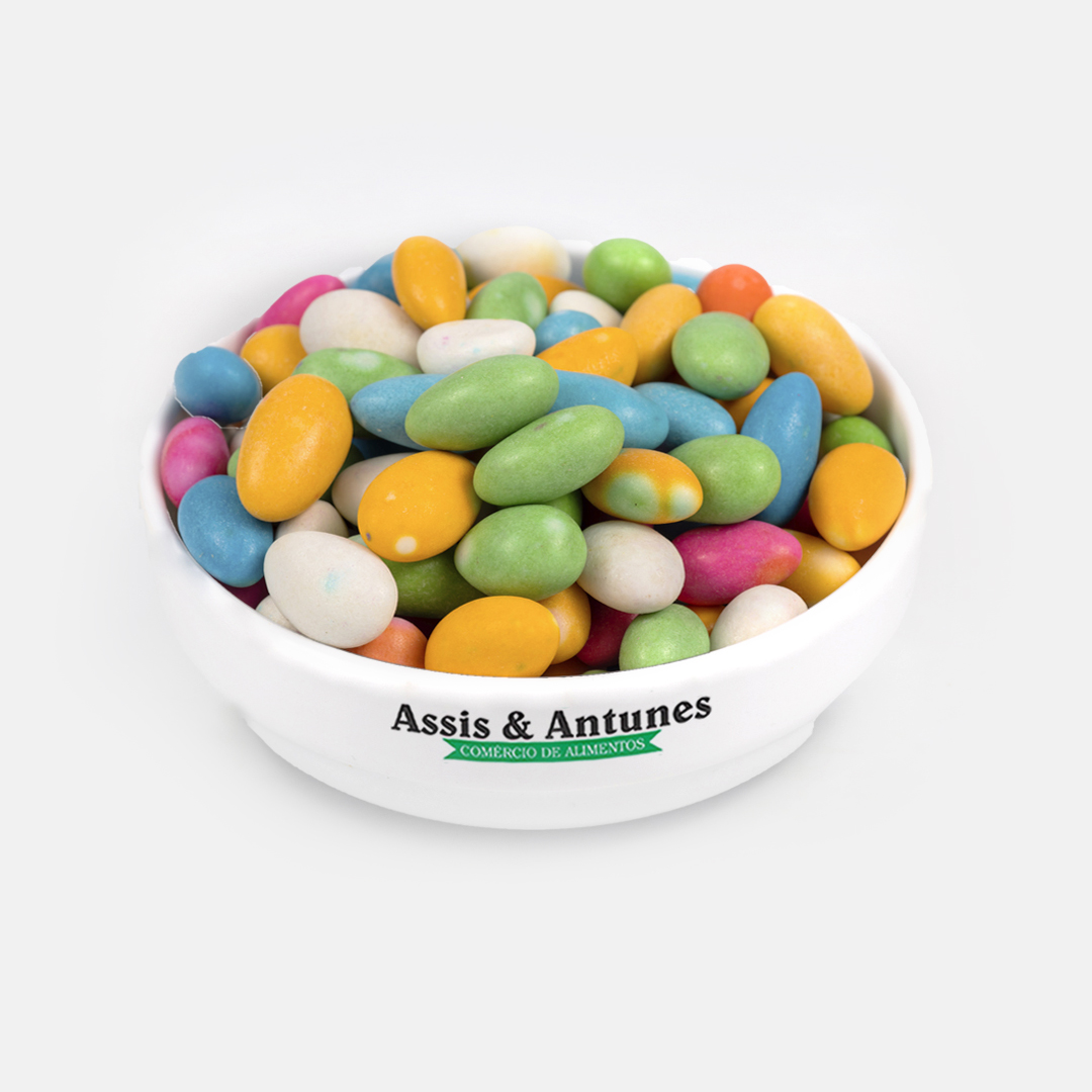 Amendoa Confeitada Colorida 