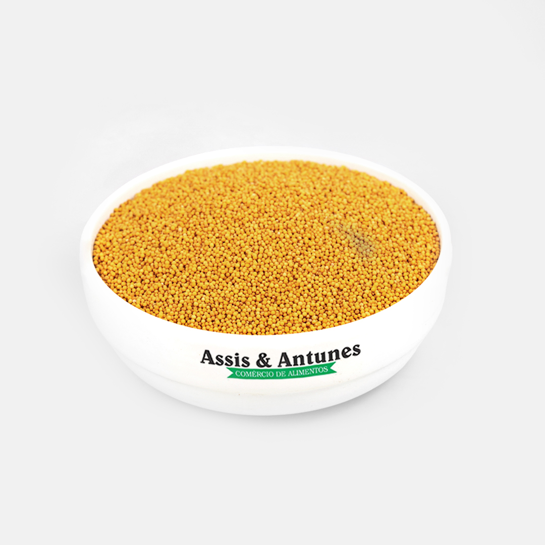 Mostarda Amarela em Grãos 